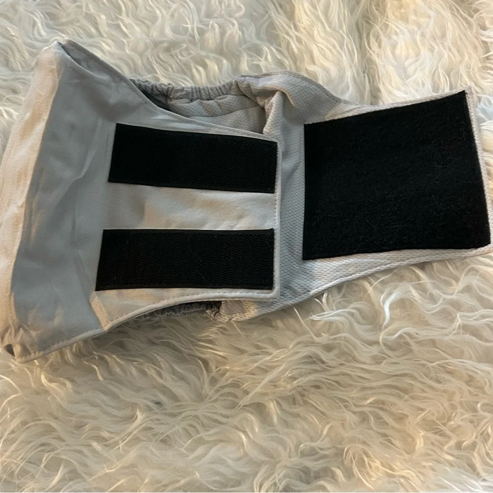Gray Belly Band  for Male Dog Wrap Diaper New Without Packaging Size Medium